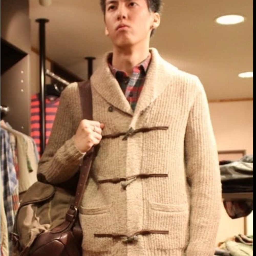 Ralph Lauren Beige Toggle Jacket